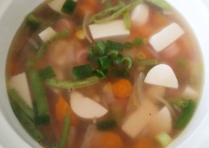 Langkah Mudah untuk Menyiapkan Sup Tofu Sayuran Anti Gagal