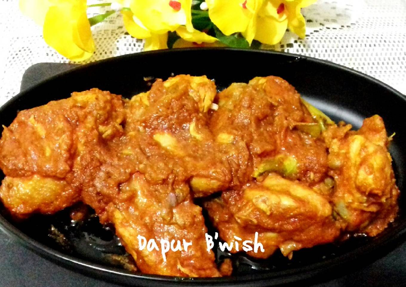Ayam betutu simpel ala Fe
