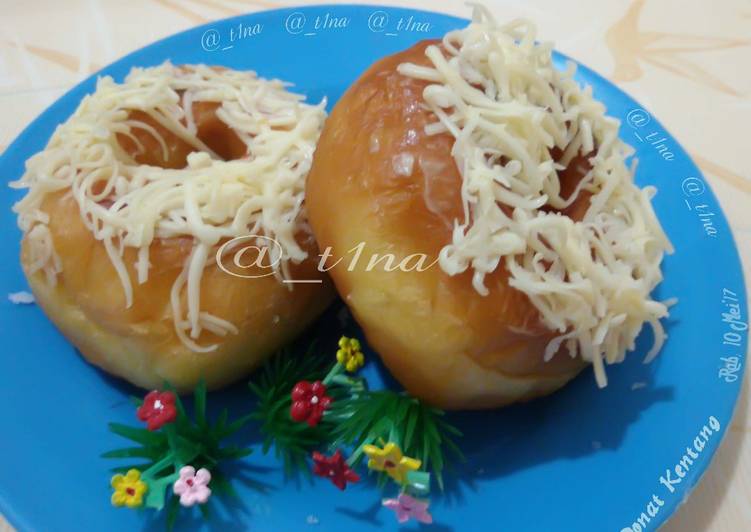 Resep Donat Kentang (Potato Doughnut), Enak