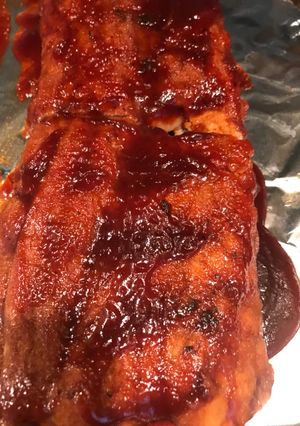 A picture of Instant Pot BBQ ribs.