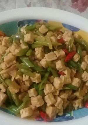 Foto resep Tumis buncis tempe