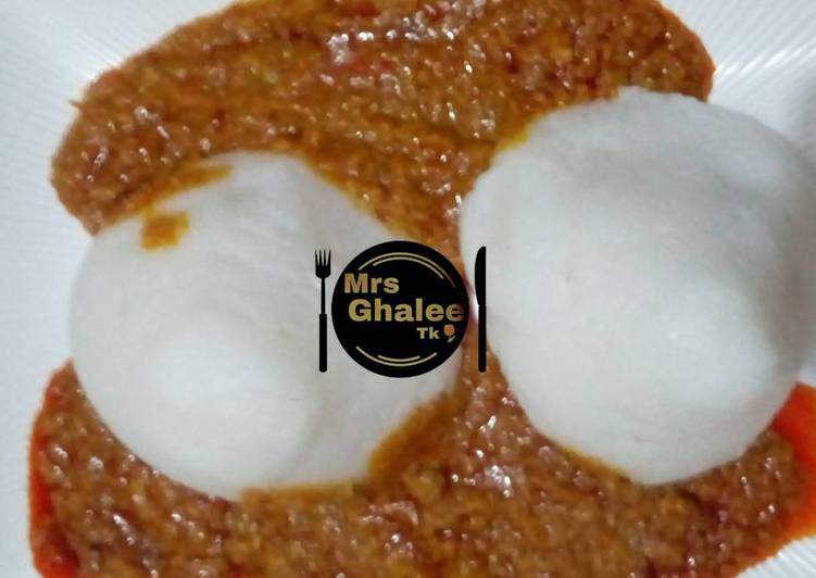 Tuwon shinkafa miyar wake Recipe by Mrs Ghalee Tk Cuisine - Cookpad
