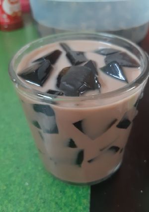 Foto resep Es cincau milo