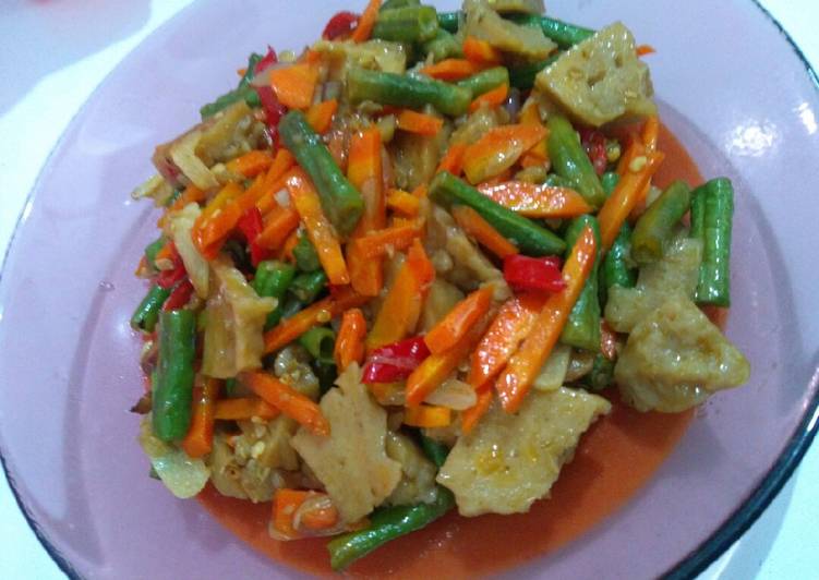 Resep Oseng kacang panjang dan wortel, Enak Banget