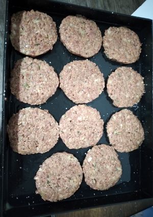 Una foto de Hamburguesas de carne a las 4 semillas con avena y cereales