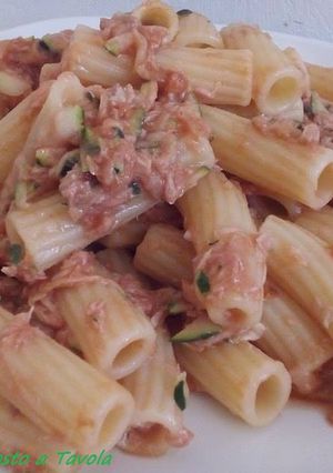 Foto di Rigatoni tonno e zucchine