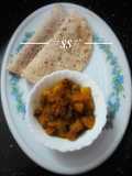 Chole Potato Pumpkin sabji