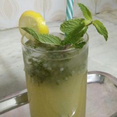 A picture of Lemon shikanji.
