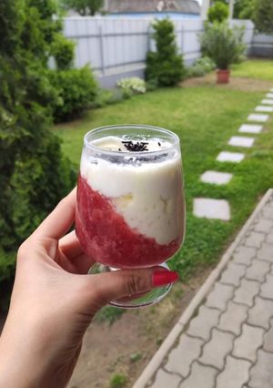 Eperzselés krémtúró recept fotója