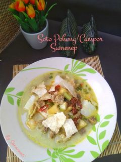 Foto resep Soto Pohong/campor Sumenep
