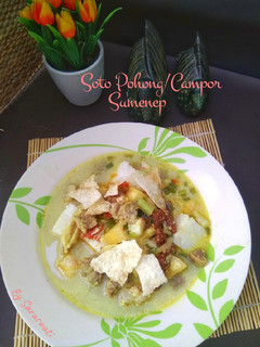 Foto resep Soto Pohong/campor Sumenep