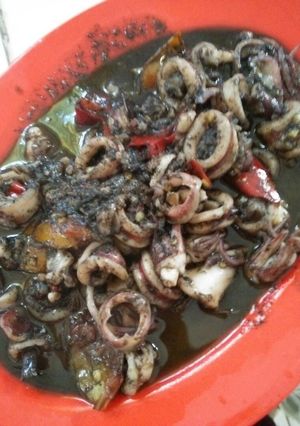 Foto resep Cumi hitam