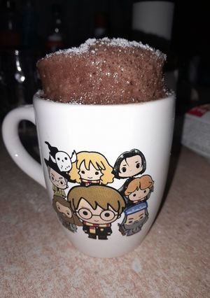 Una foto de Torta en taza