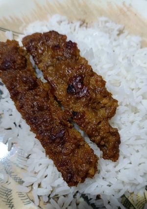عکسی از دستور کباب تابه ای