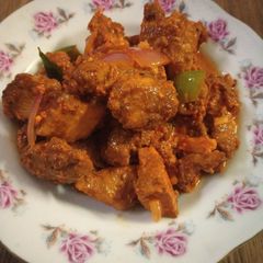 A picture of Chicken 65.