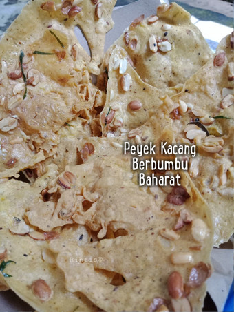 Bagaimana Menyiapkan Peyek Kacang Berbumbu Baharat/Bizar/Arabic Masala 😍 Menu Enak