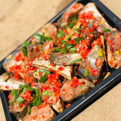 A picture of Baked fish.