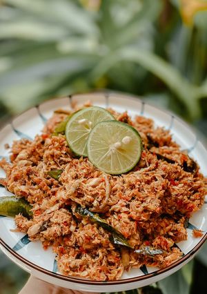 Foto resep Ikan Suwir Daun Jeruk Pedas
