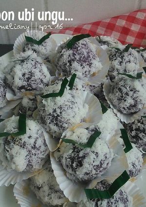 Foto resep Klepon ubi ungu