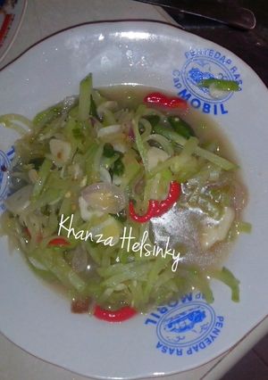 Foto resep LABU UMUM (daun melinjo)