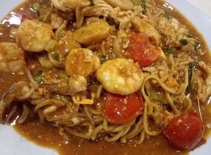 Foto resep Mie Kangkung Belacan