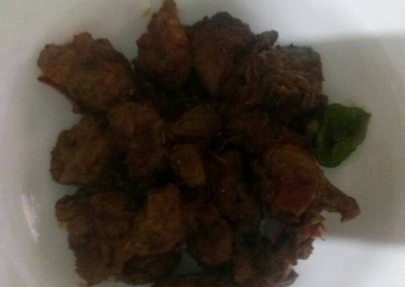 Pan Fried Pork