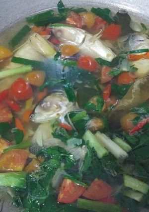 Foto resep Asem Asem Ikan Bandeng Kuah Segar