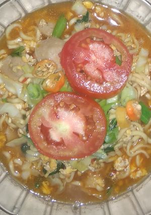 Foto resep Mie rebus ala2