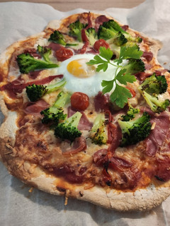 Una foto de Pizza masa casera
