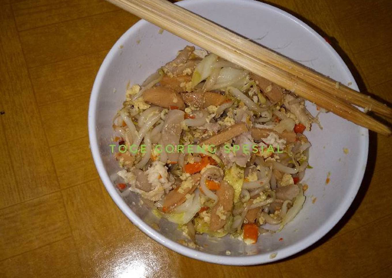 Toge goreng special