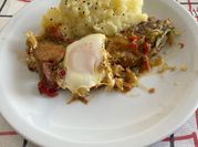 Una foto de solomillo salteado