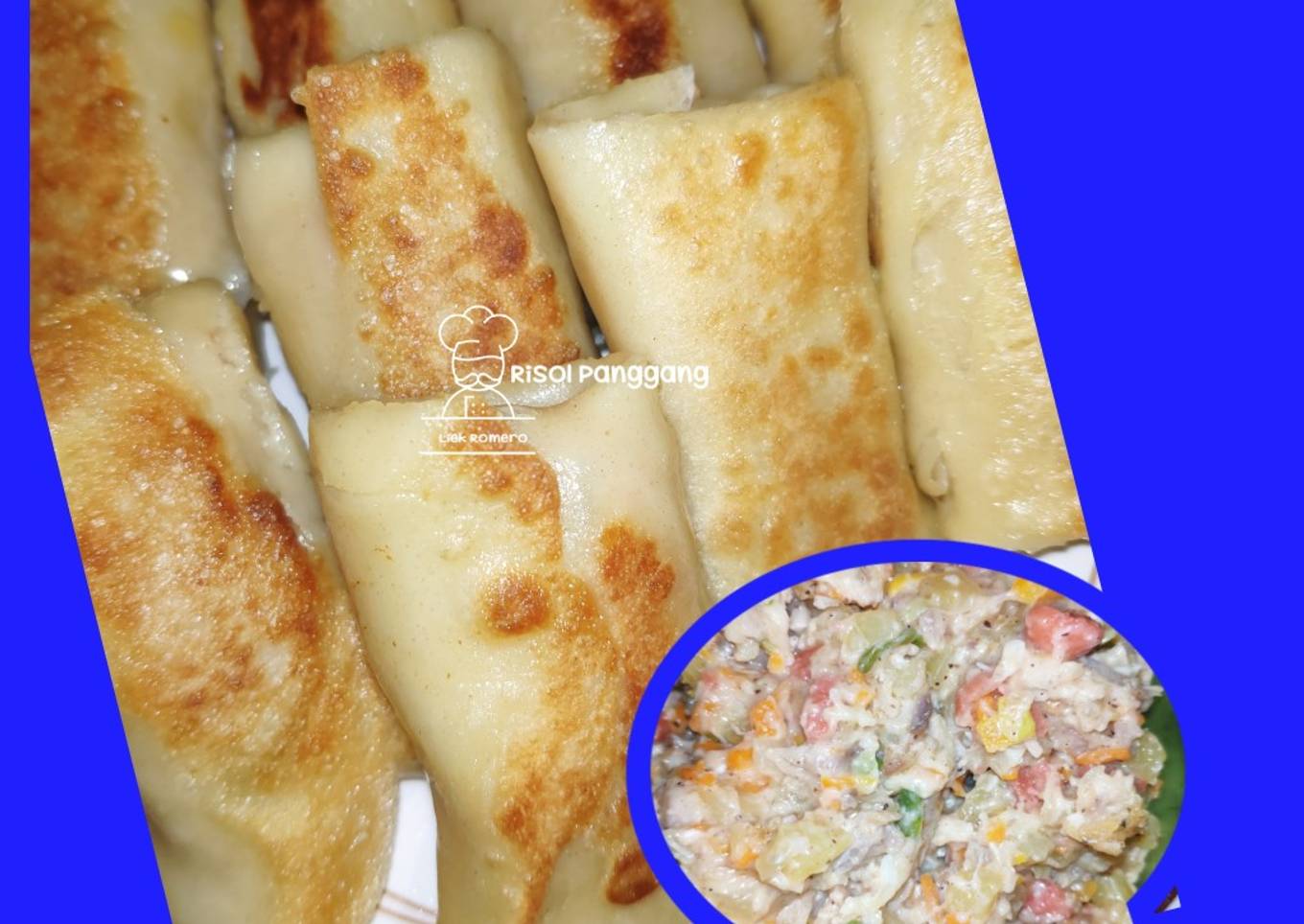 Risol Panggang isi Ragout ayam creamy