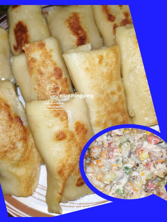 Anti Ribet, Bikin Risol Panggang isi Ragout ayam creamy Sederhana Dan Enak
