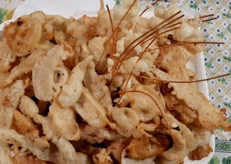 Recipe of Homemade Tempura di verdure 😍