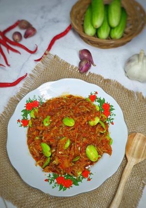 Foto resep Sambel Teri Pete
