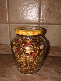 🍯Fitt házi granola 🌾 recept fotója
