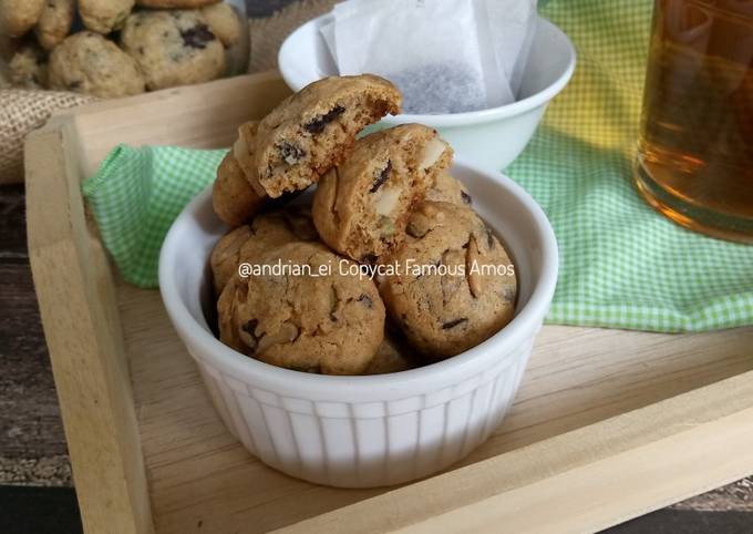 Bagaimana Menyiapkan Famous Amos Crispy Cookies (Copycat) yang Enak Banget