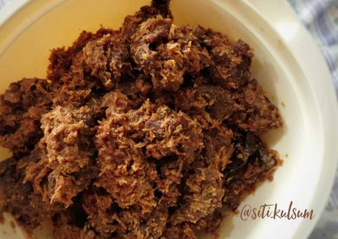 Resep: Serundeng daging sapi Yang Enak