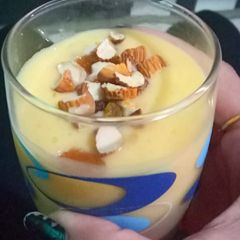 A picture of Mango shake.