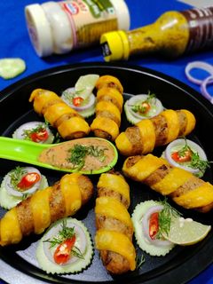 পট্যাটো স্পাইরাল রোল (potato spiral roll recipe in Bengali) রেসিপির প্রধান ছবি
