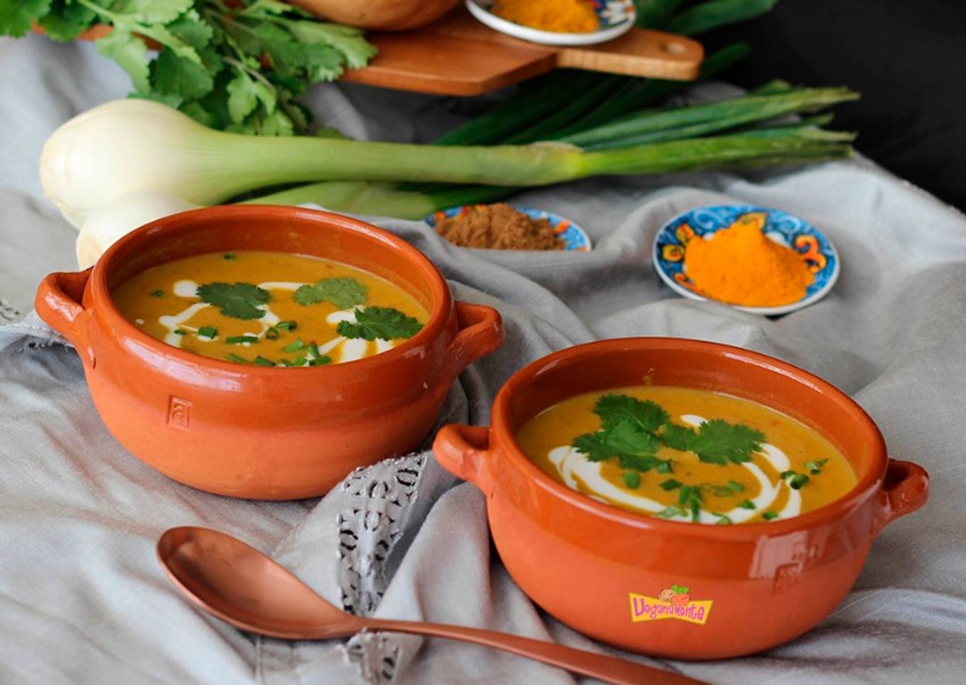 Sopa de Calabaza al Curry