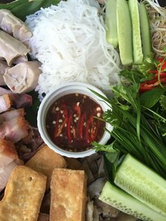 Hình của món Bún Mắm Nêm.