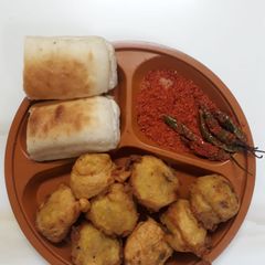 A picture of Batata Vada.