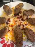 Rice and Kebab