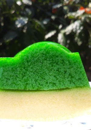 Foto resep Puding Lumut Mentega #Kamismanis #BikinRamadanBerkesan