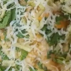 A picture of Chicken siffon cheesy Pulao.