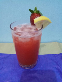 Foto resep Strawberry lemonade