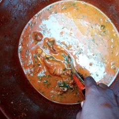 A picture of Ogbono Soup.