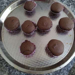 Muffins de chocolate sabor vainilla,