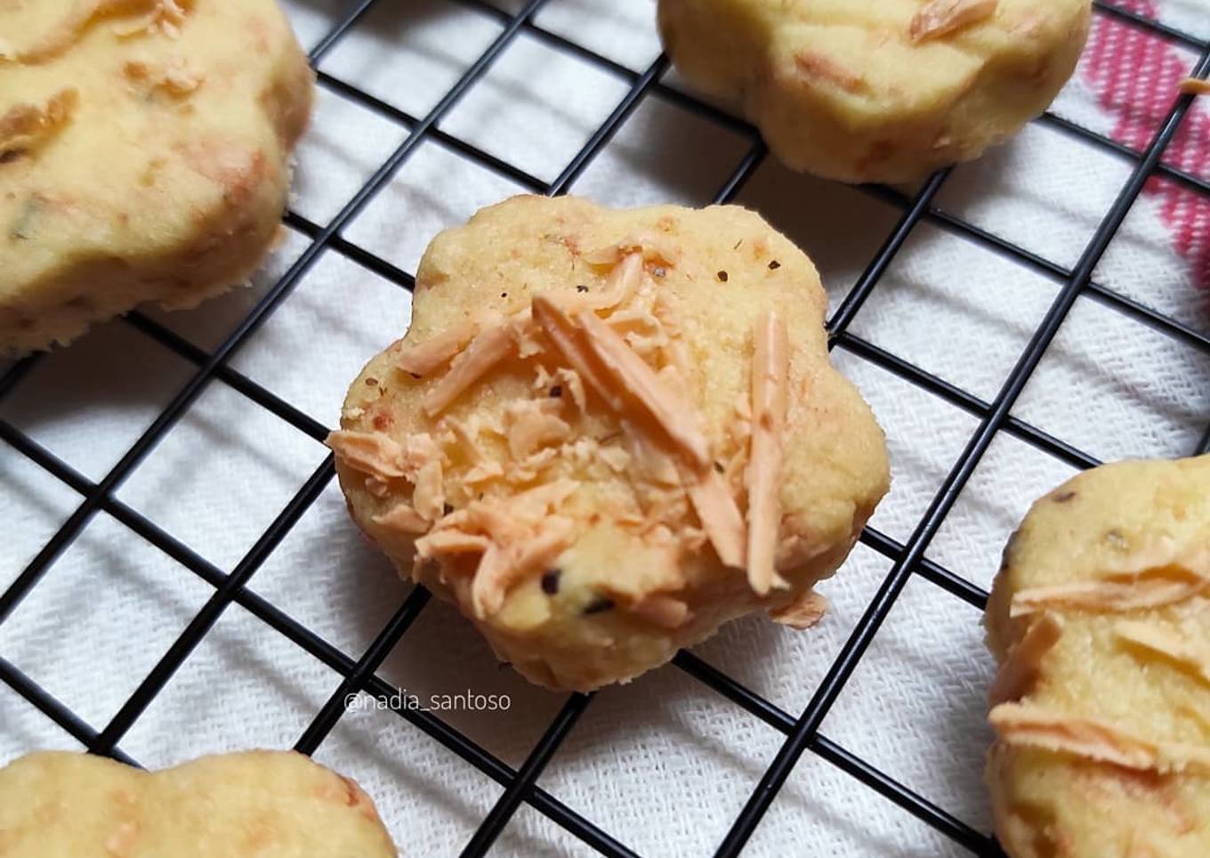 Garlic Cheese Cookies (tanpa mixer)